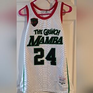 KOBE BRYANT THE GRINCH MAMBA BASKETBALL JERSEY